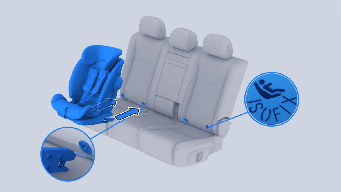 Li Auto: «Установка детского кресла с системой ISOFIX»