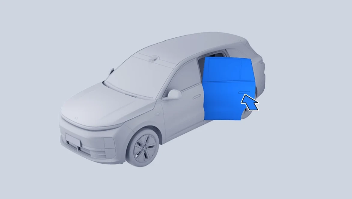 Li Auto: «Открытие и закрытие дверей»