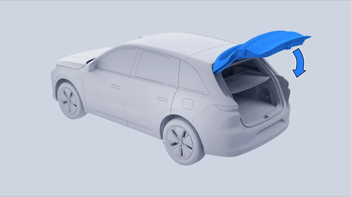 Li Auto: «Управление дверью багажника снаружи автомобиля»