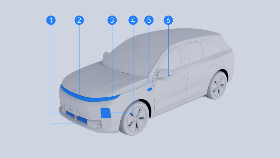 Li Auto: «Экстерьер»