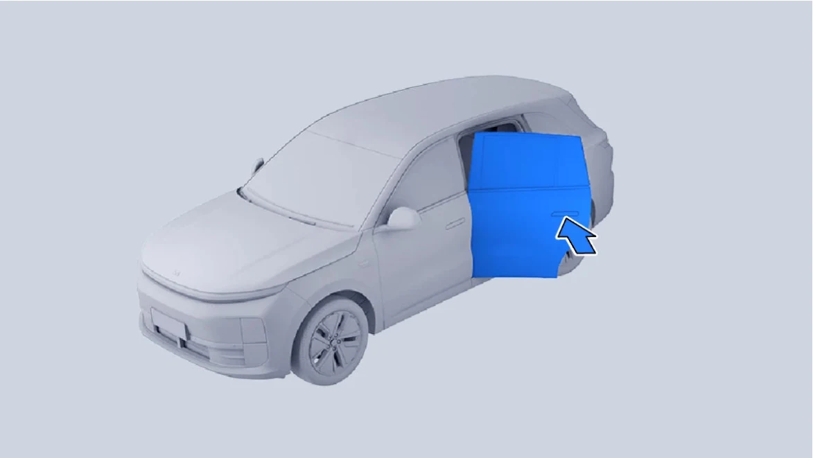 Li Auto: «Открытие и закрытие дверей»