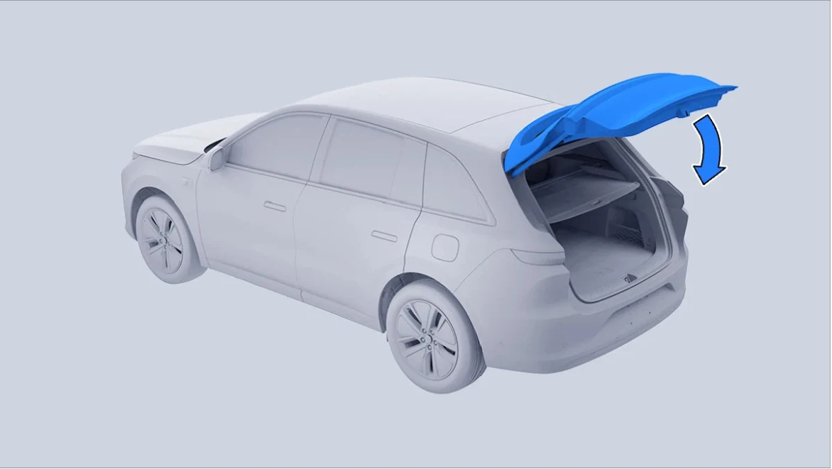 Li Auto: «Управление дверью багажника снаружи автомобиля»