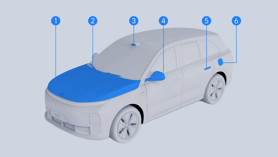Li Auto: «Экстерьер»