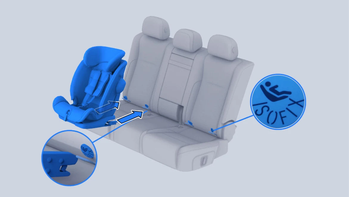 Li Auto: «Установка детского кресла с системой ISOFIX»
