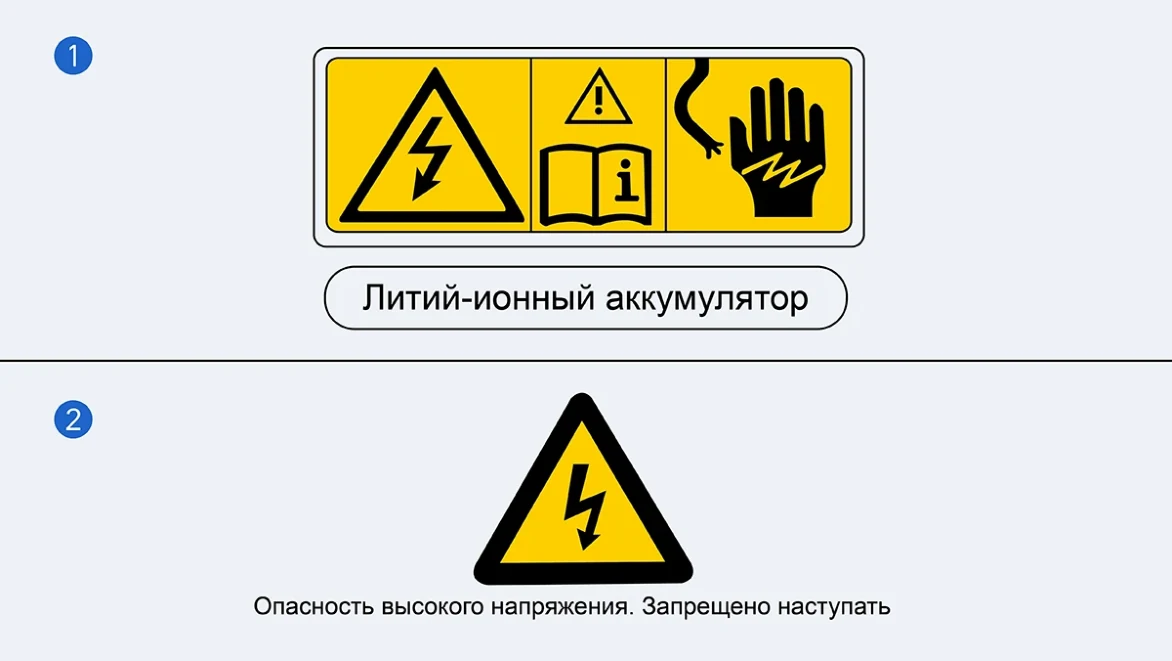 Li Auto: «Предупреждающие знаки о высоком напряжении»