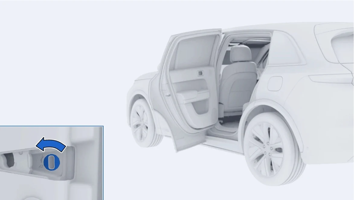 Li Auto: «Аварийная разблокировка и блокировка дверей»